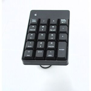 Wired Numerical Keypad SK-051 USB 18 Keys Slim Numeric Pad for Laptop PC Black